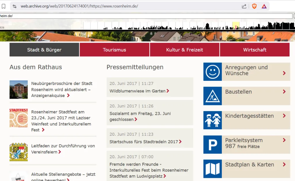 Archivierte Webseite 2017 (2)